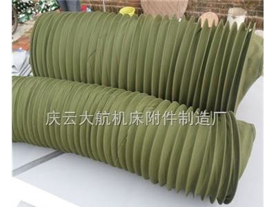 圆形纯棉帆布软连接材质