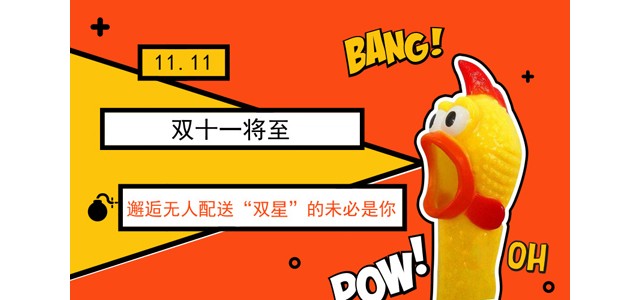 双十一将至 邂逅无人配送“双星”的未必是你
