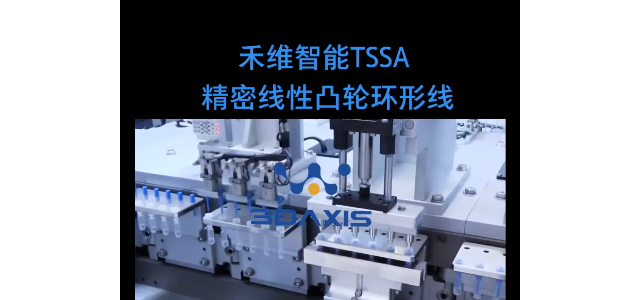精密线性凸轮环形输送线助力产线实现多工位快节拍无回退同步工作