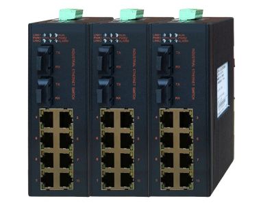 MXS5210B工业级百兆2光8电网管型自愈环网交换机220